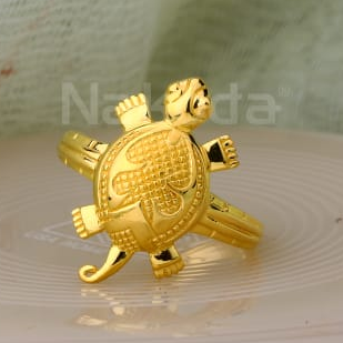 22KT Gold Mens Plain Ring MPR302