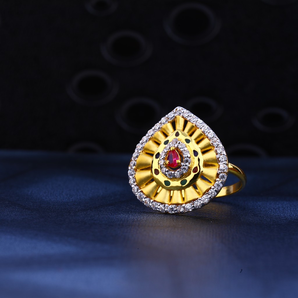 916 Gold Exclusive Hallmark Ring LR70