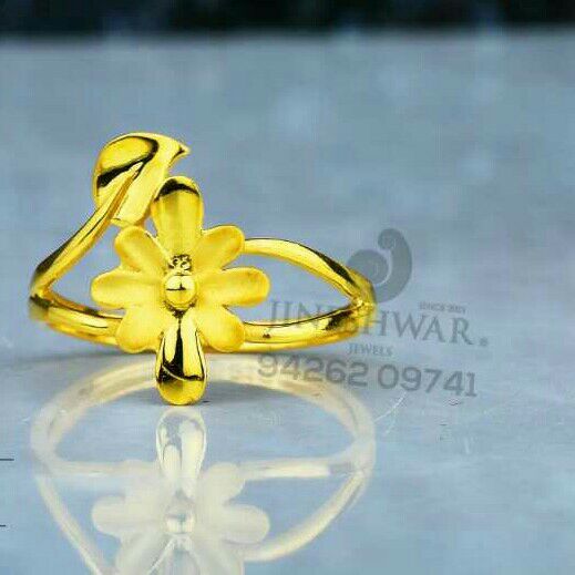 Buy quality 916 Unique Design Plain Casting Ladies Ring LRG -0560 in  Ahmedabad