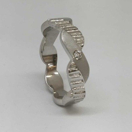 925 sterling silver gents band