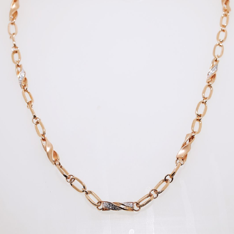 Hollow chain for men