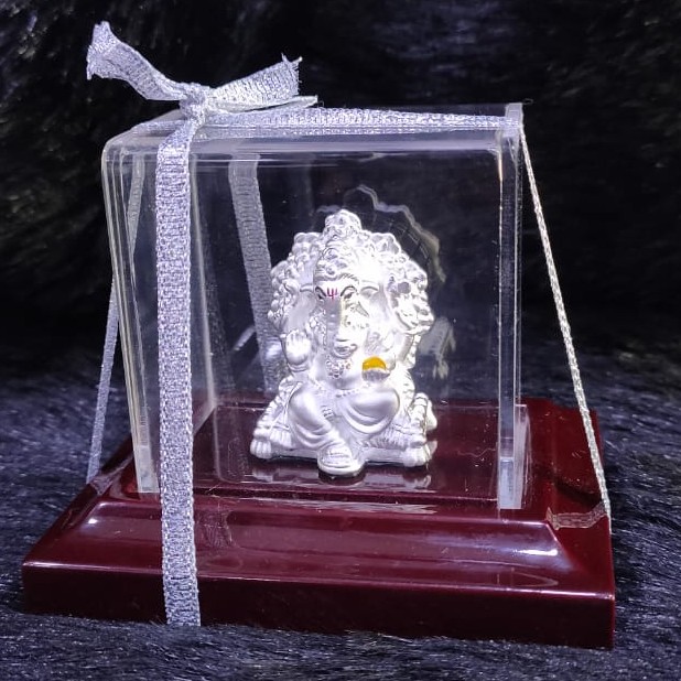 92.5 sterling silver lord ganesha religious idol
