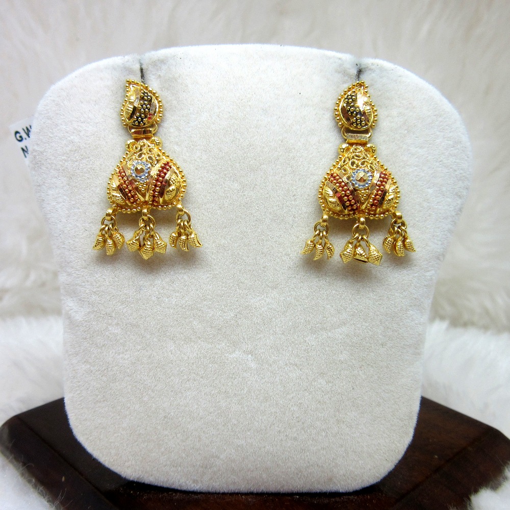 Gold Culcutti Fancy Earring