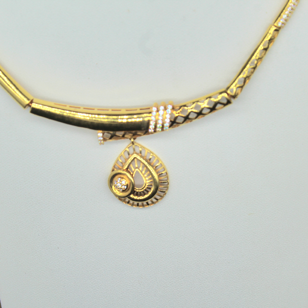 22kt Gold casting necklace