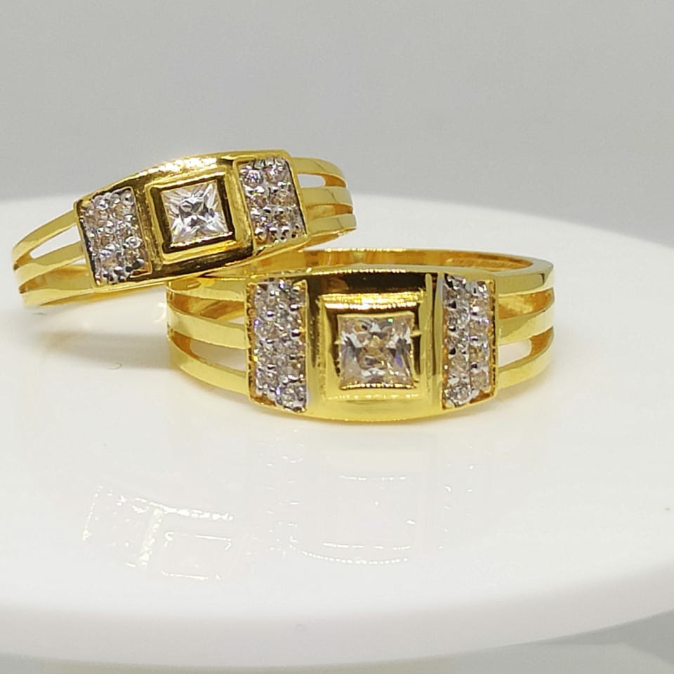 Diamond couple ring