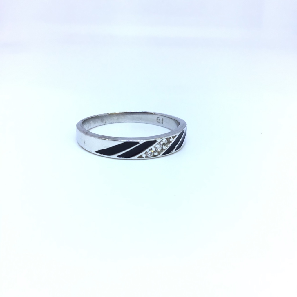 925 STERLING SILVER FANCY BAND FOR LADIES