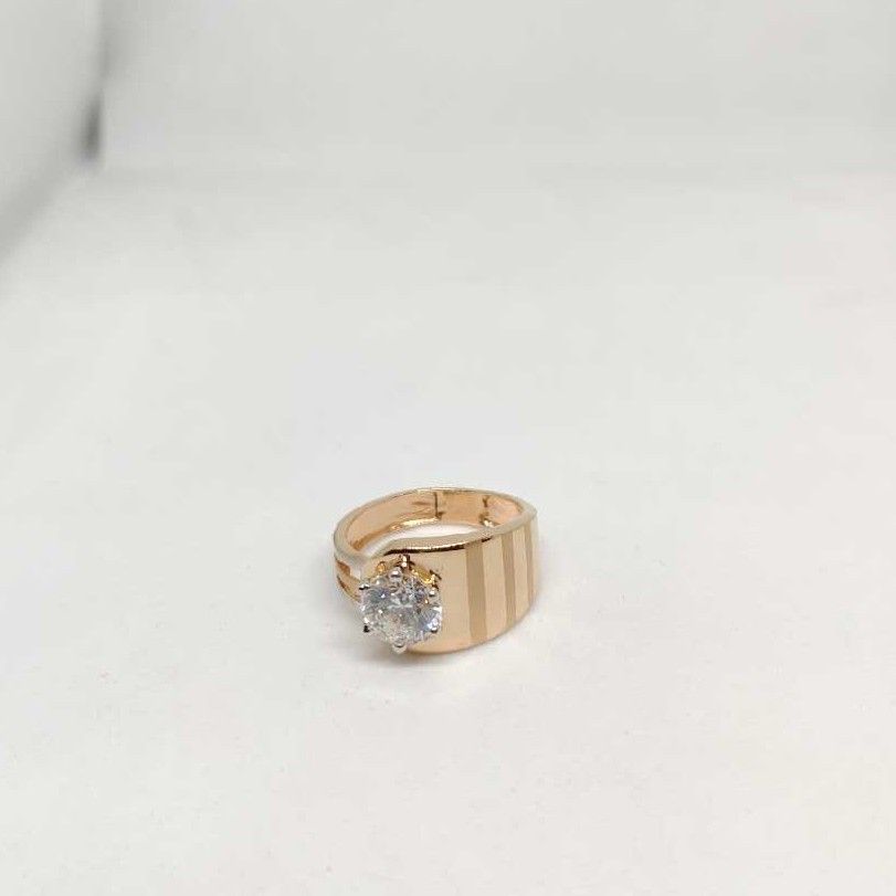 Thick Gold Stackable Ring Band Sample Waterproof Jewelry