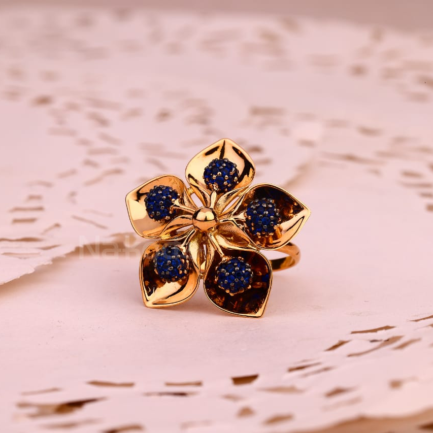 750 Rose Gold Hallmark Exclusive Ladies Ring RLR894