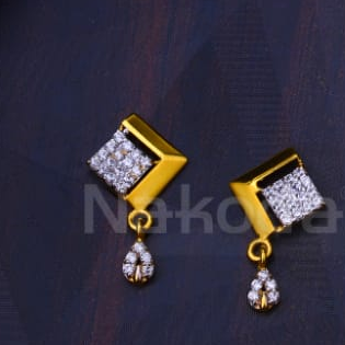 916 Gold CZ Classic Ladies Fancy Pendant Set FPS510