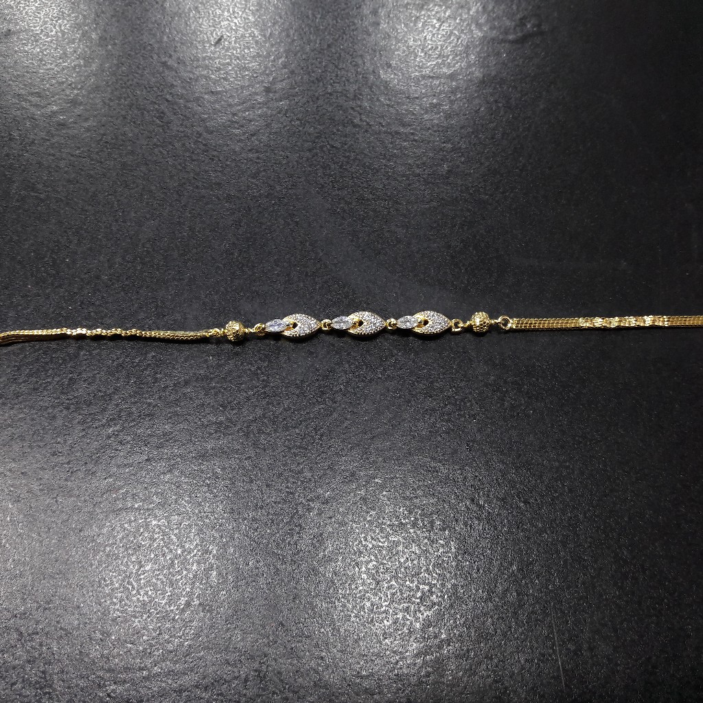 Fancy diamond bracelet