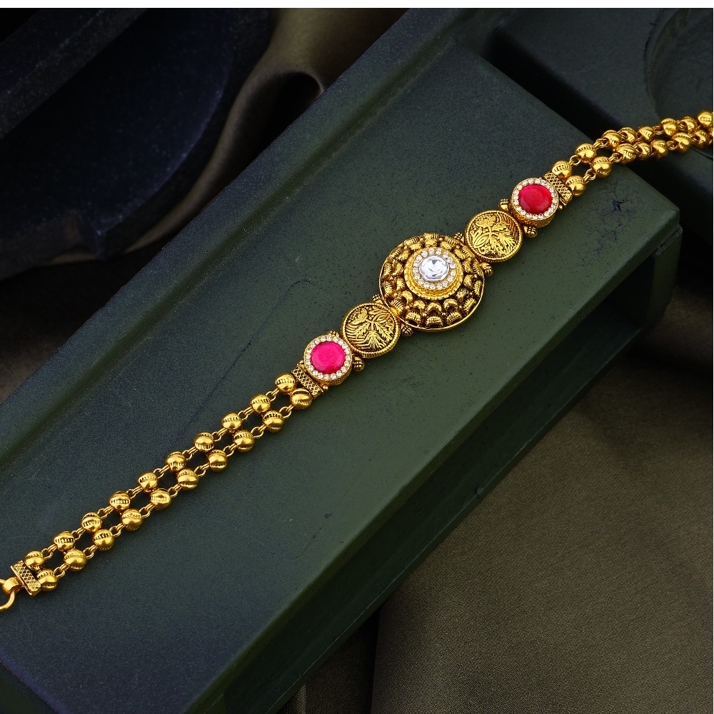 Latest collection for girls gold Bracelet.