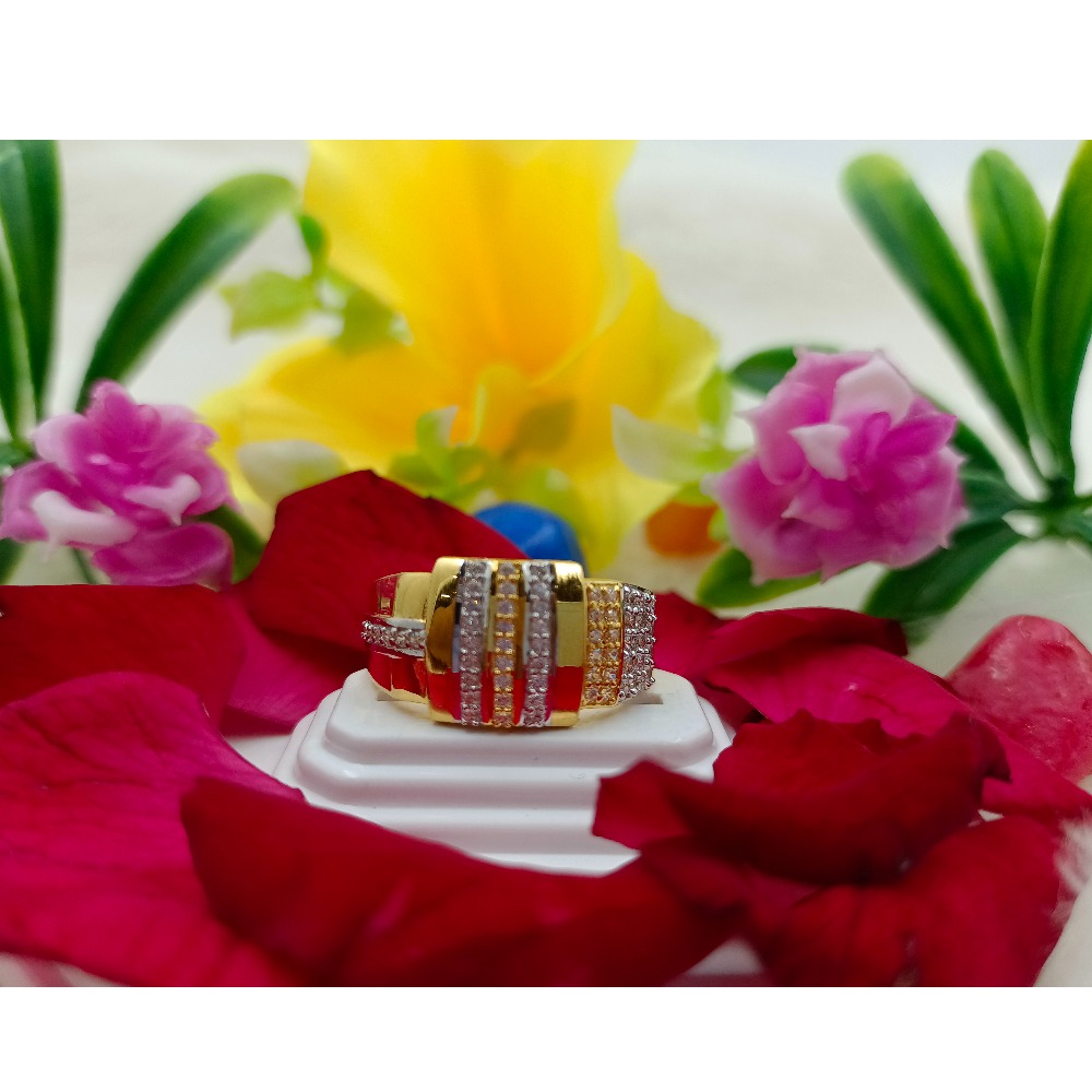 916 GOLD GENTS RING