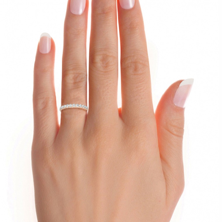 22KT Gold Diamond Engagement Ring
