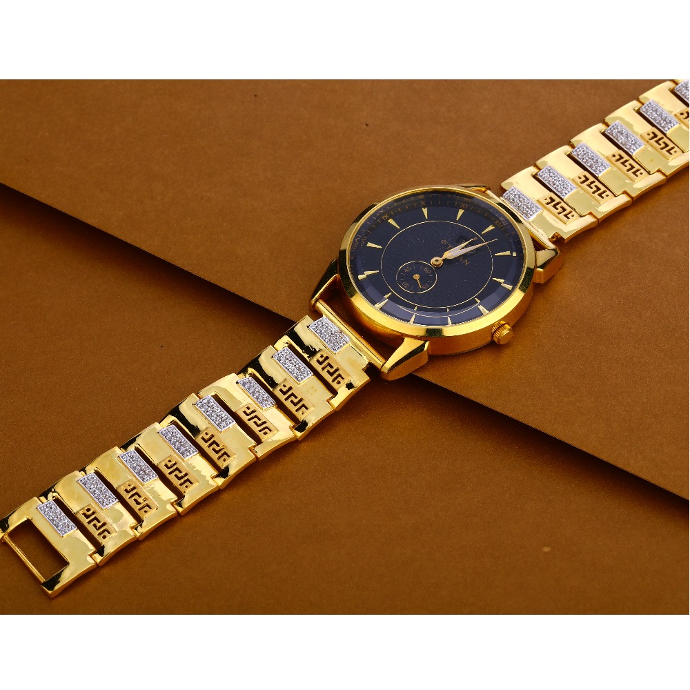 916 Gold Hallmark Delicate Gentlemen's Watch MW45