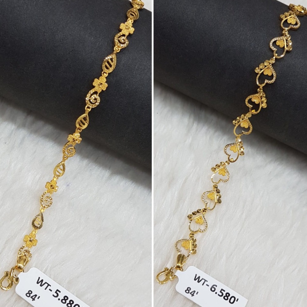 22 carat gold ladies bracelet RH-LB159