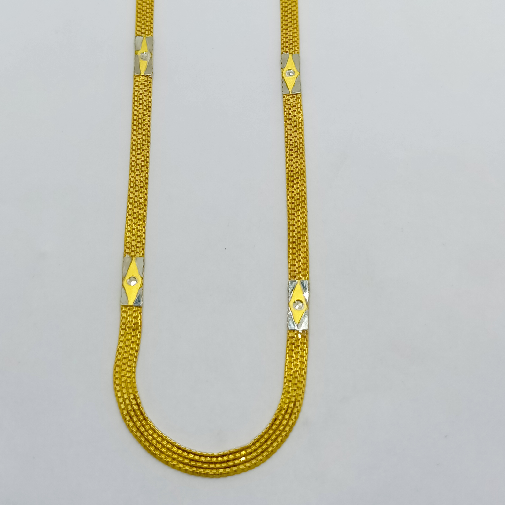 22k gold chain 19in for Mens