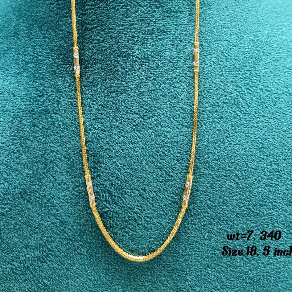 22crt Gold Fancy Chain
