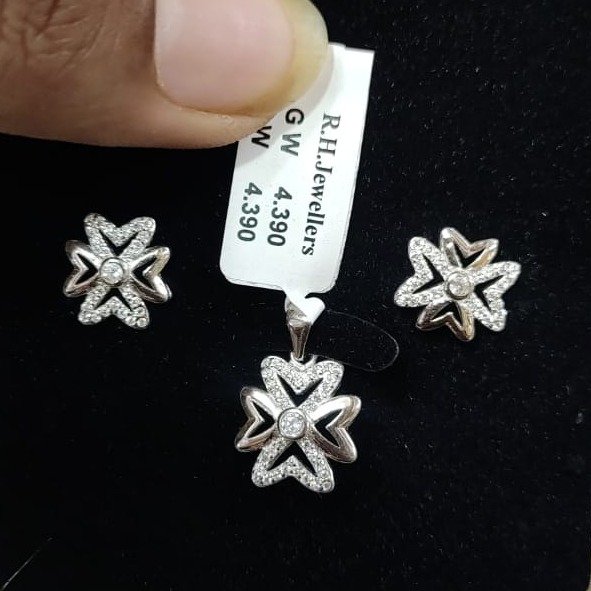 92.5 silver ladies pendants set RH-PS219