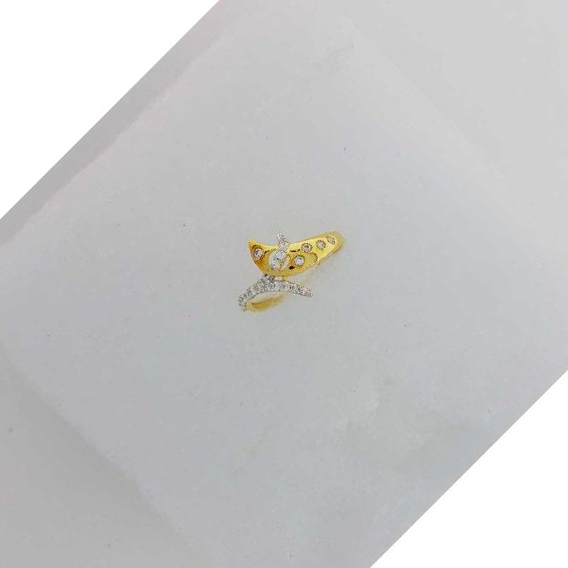 22KT Yellow Gold Modern Ring Pieces