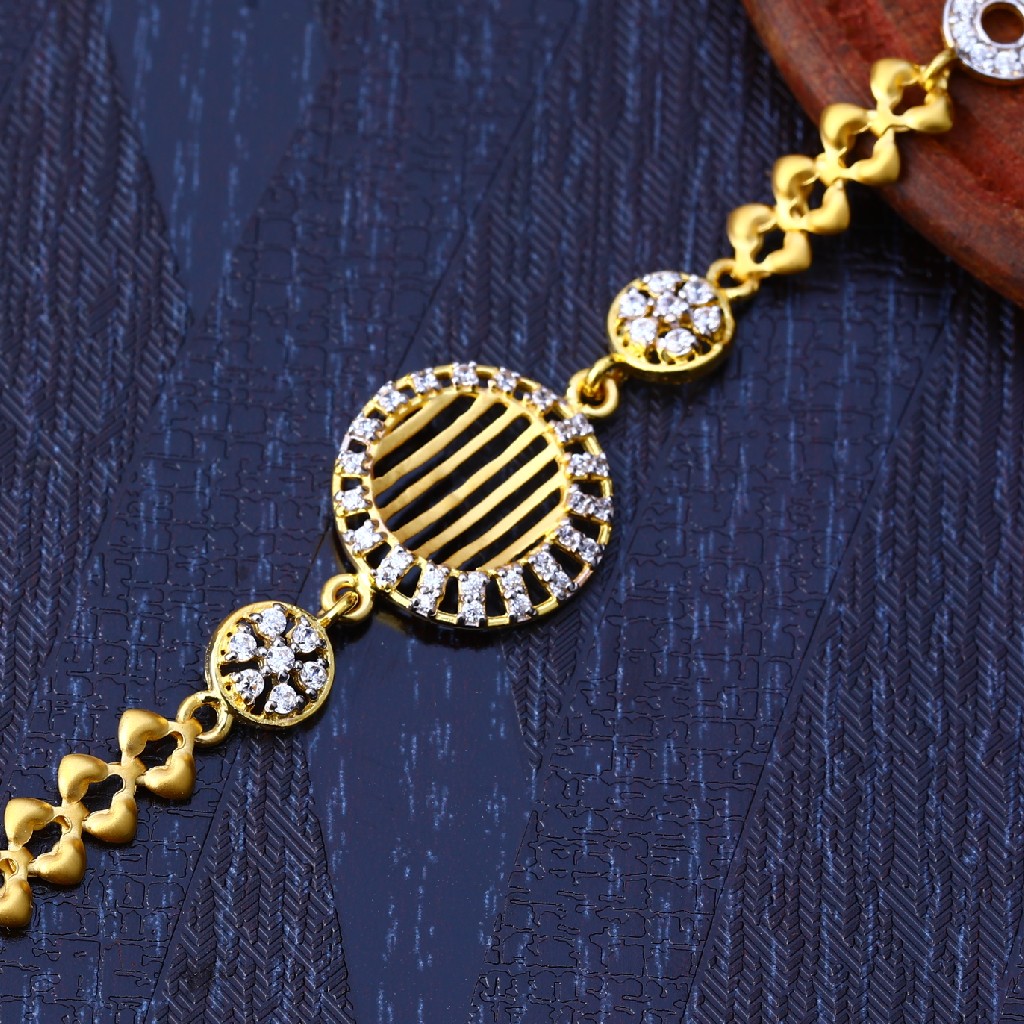 22ct Gold Fancy Designer Bracelet LB209