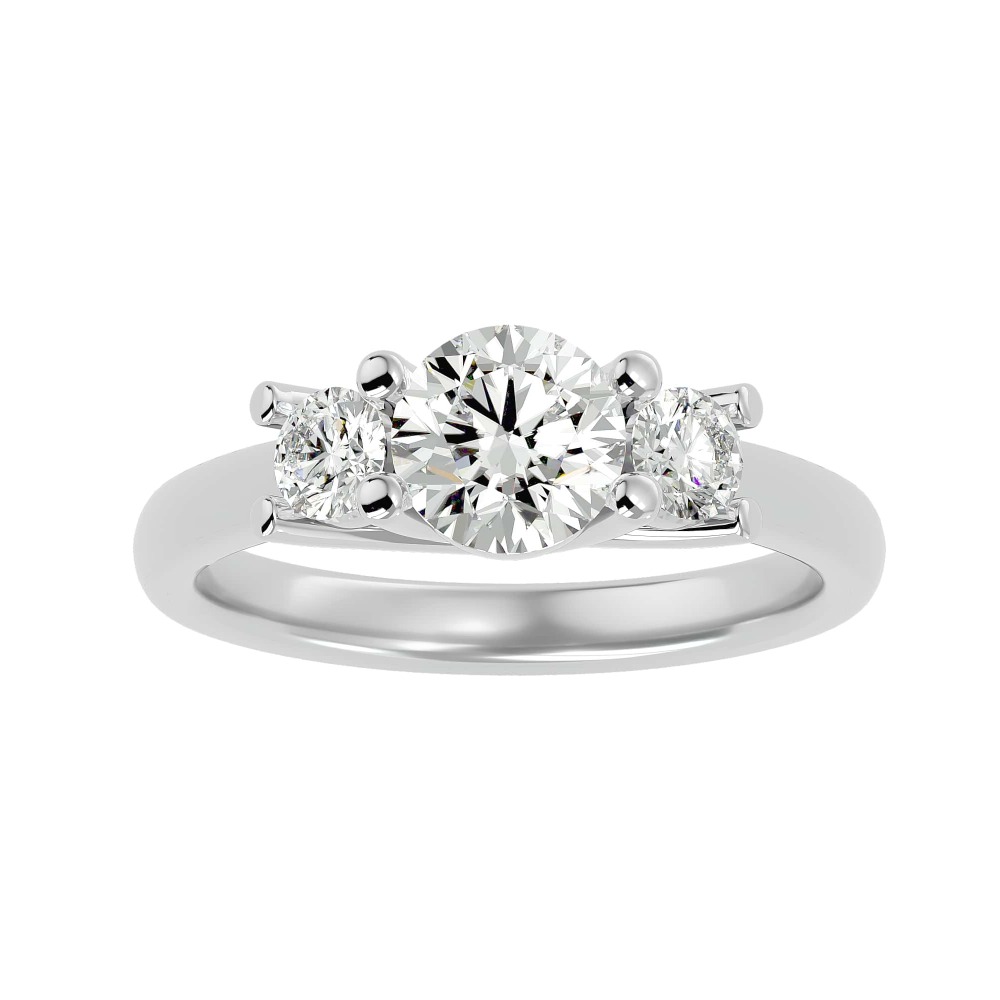 18k Gold Diamond Ring For Women's