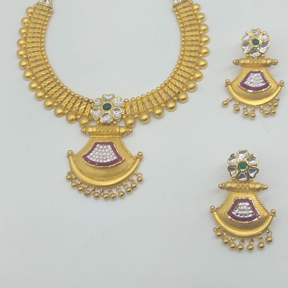 22k Gold Antique necklace set