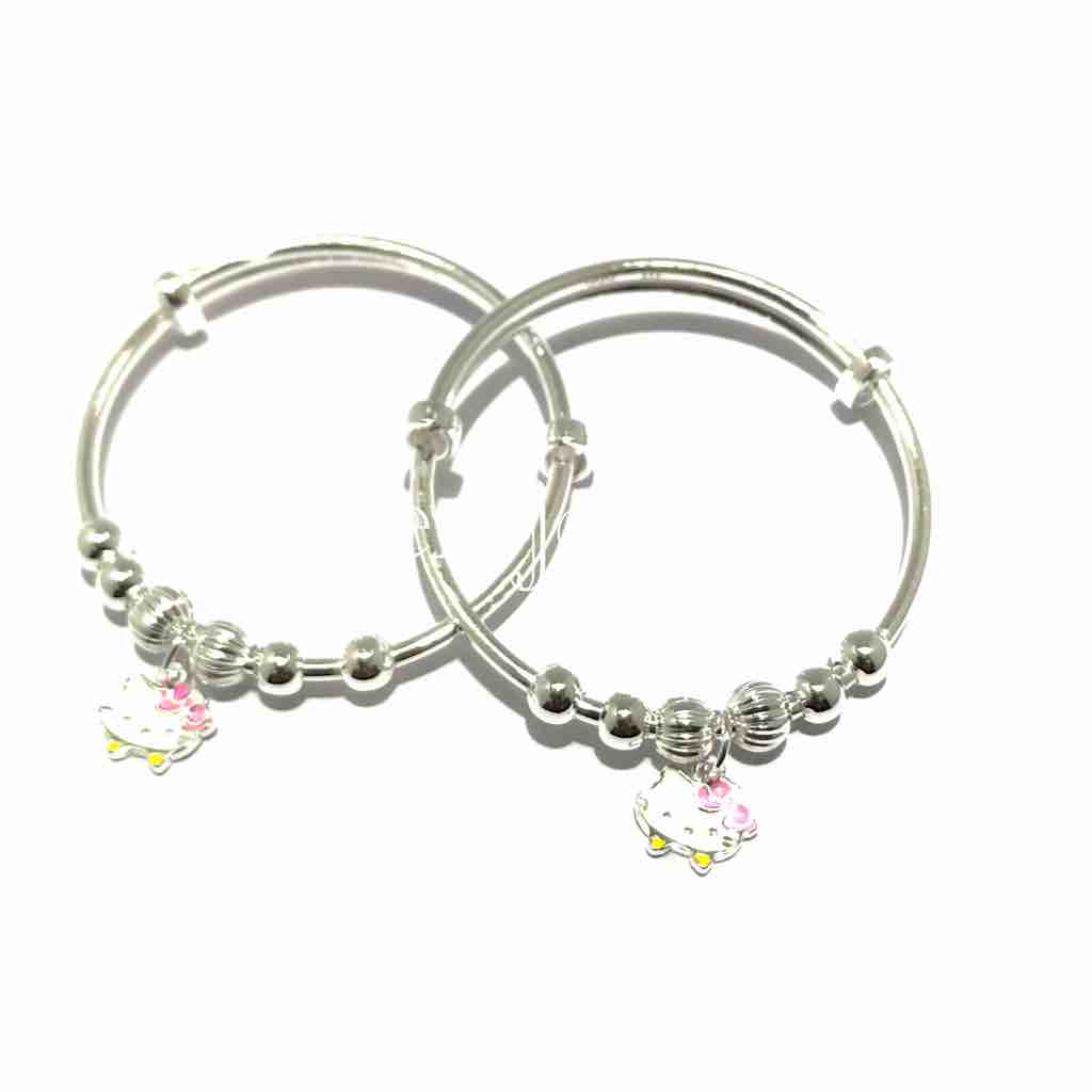 99.9 sterling silver Baby kadli