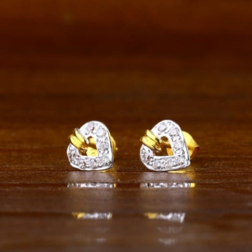 22 carat gold ladies earrings RH-LE920