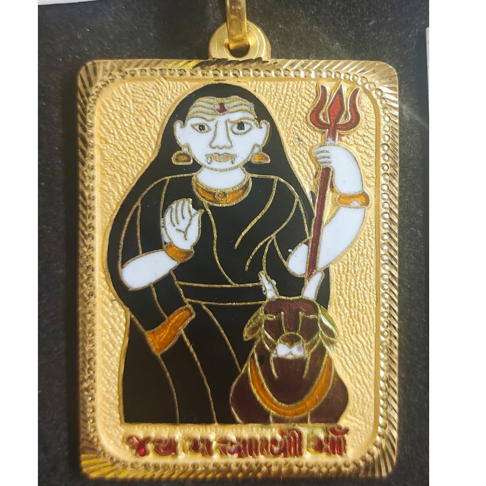 Gold masani mata Pendant