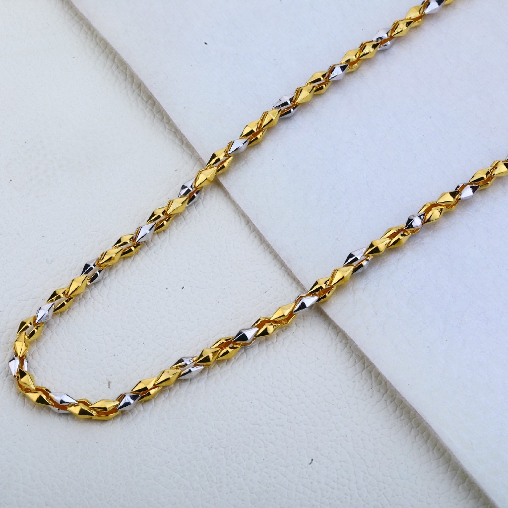 916 gold fancy men's chain mch210 