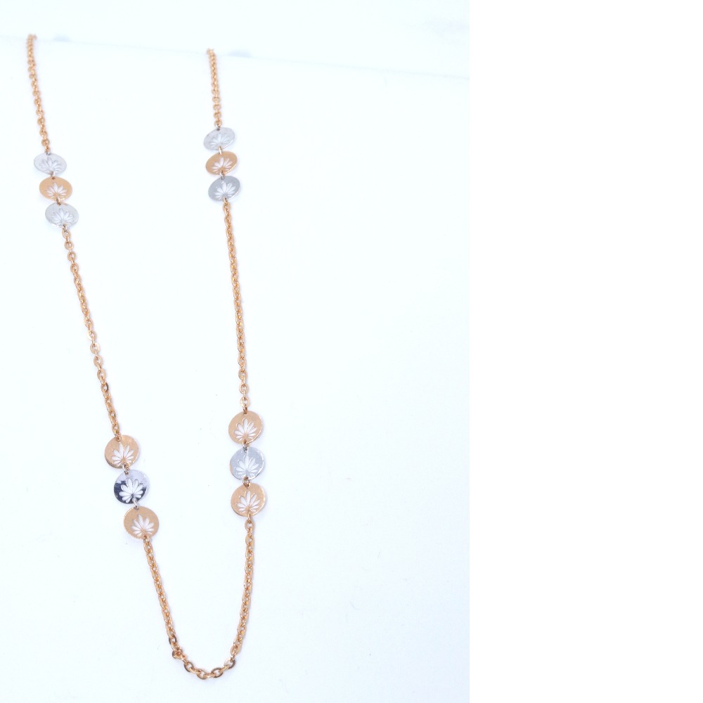 18KT Rose Gold delicate special anniversary gift Chain for Ladies CHG0387