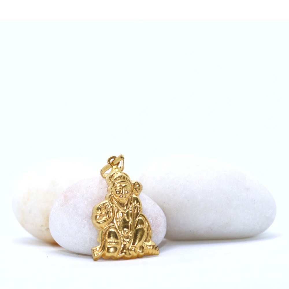 22KT / 916 Gold Delicate Hanumanji Pendant For Universal PNG0105
