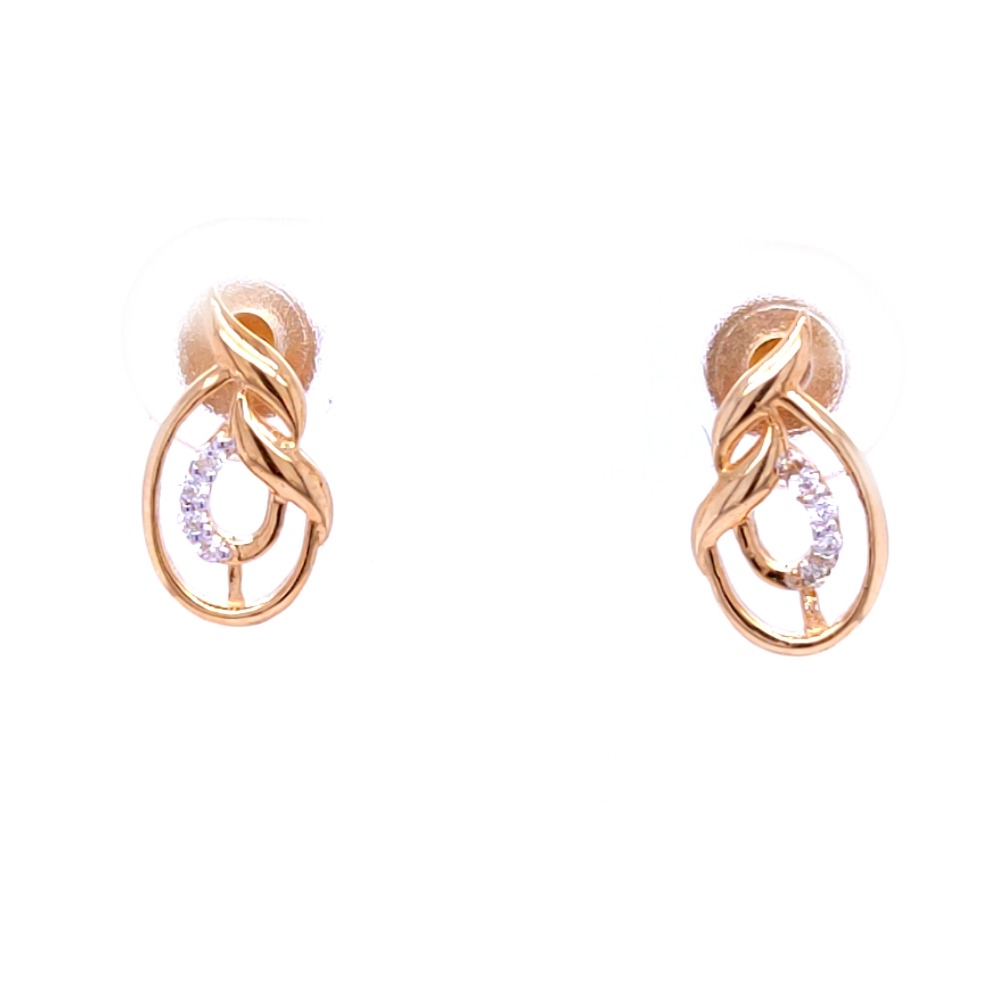 Fancy delicate diamond earring for special occasion