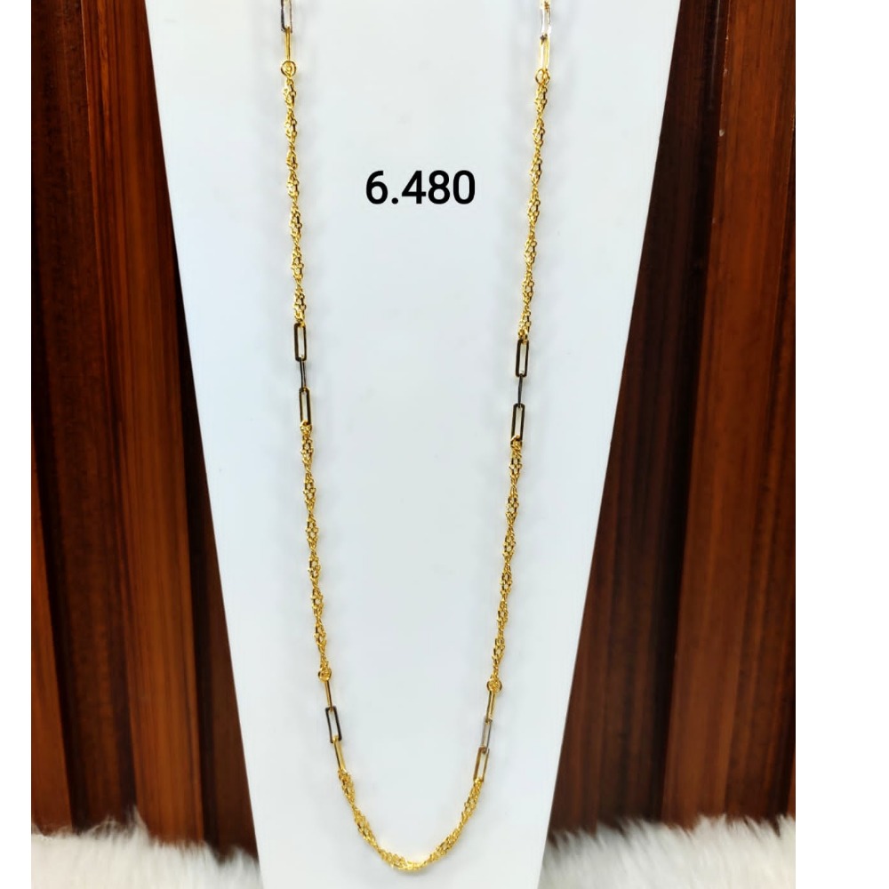 22 carat gold ladies chain RH-LC203