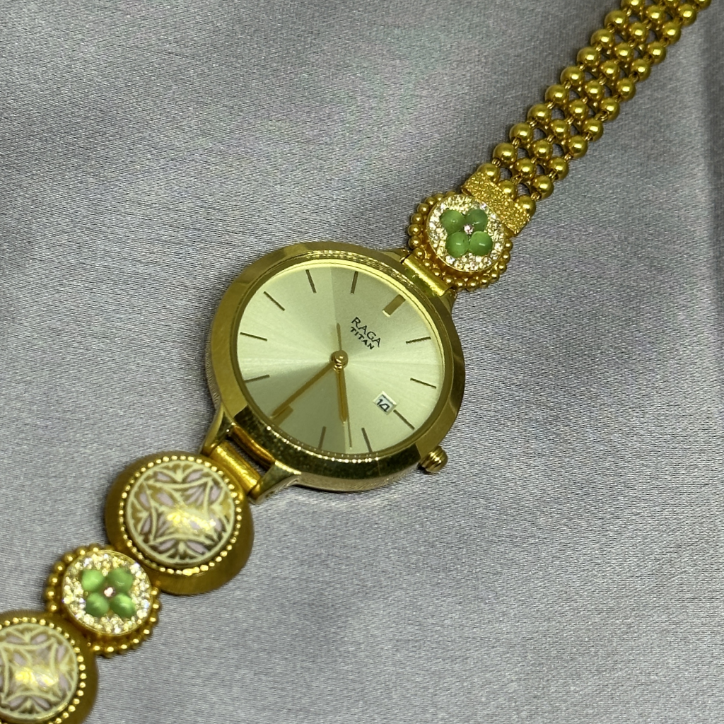 Gold 22k 916 Bikaneri Watch