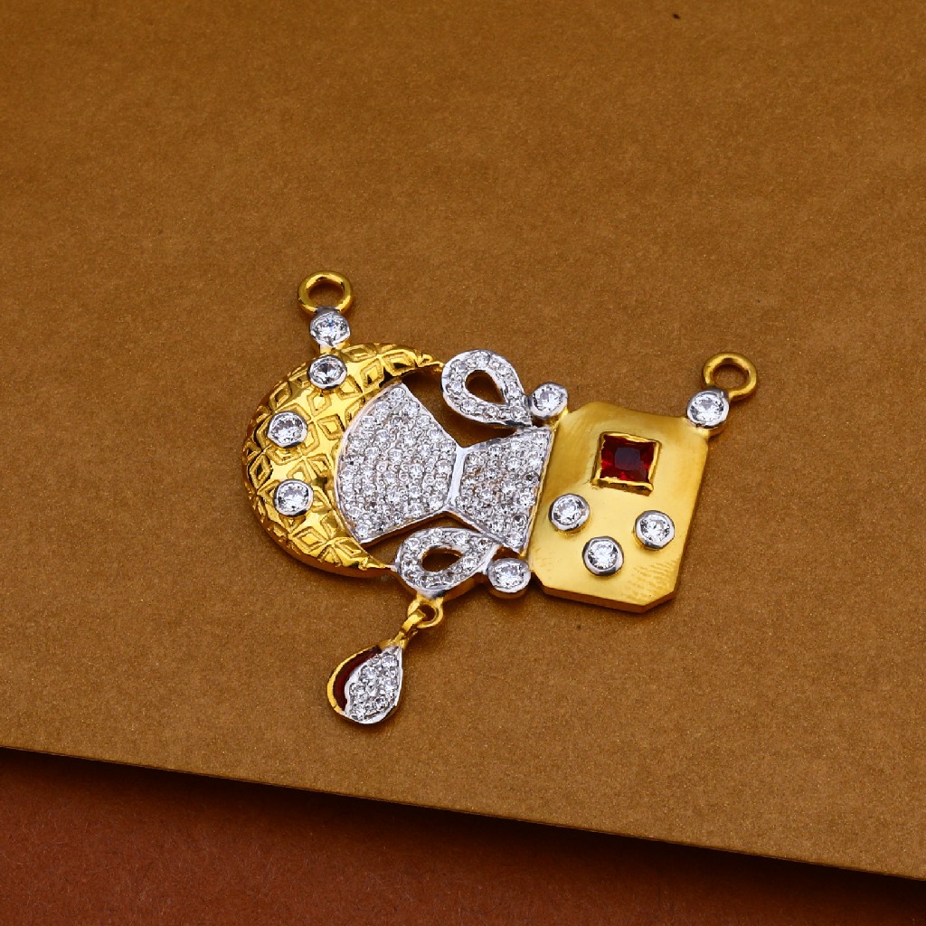916 Exclusive Gold Mangalsutra Pendant MP205