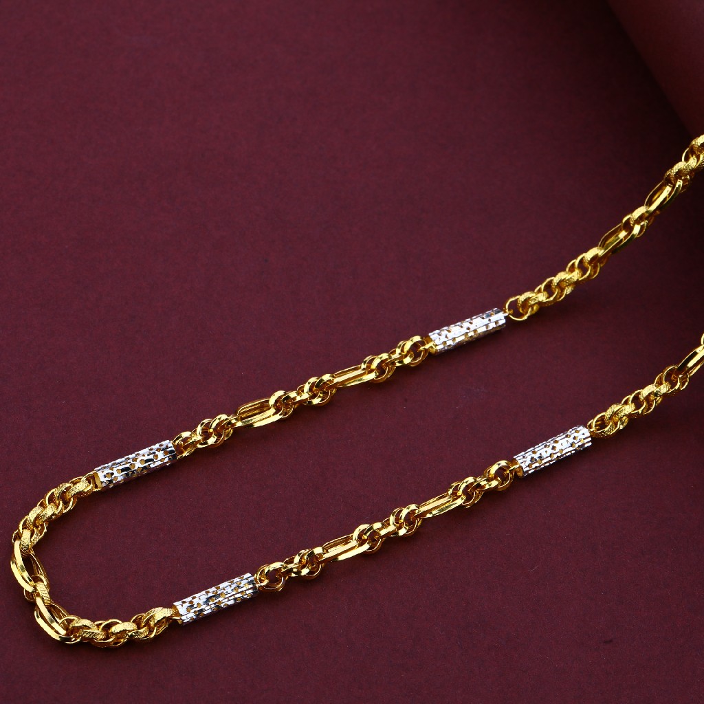 Buy quality Men's Designer 22K Turkey Gold Chain - MTC42 in Ahmedabad