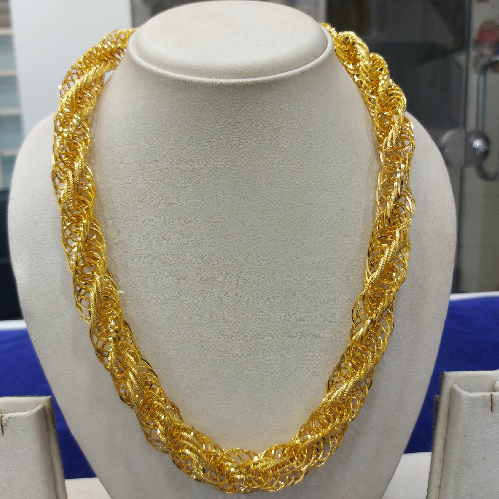 Fancy hot sale gold chain