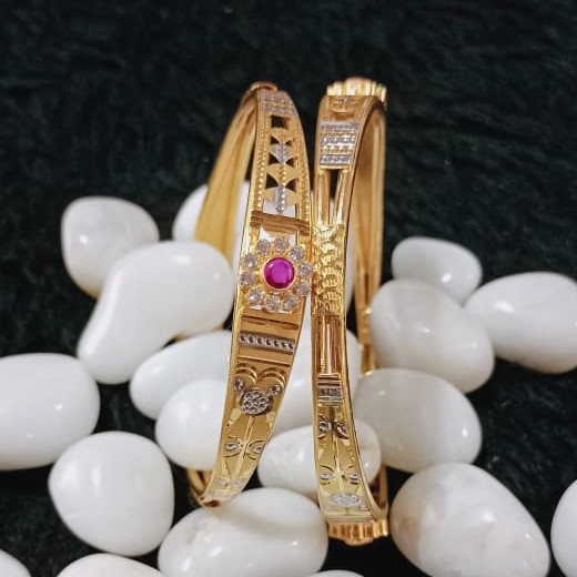 916 Gold Handmade Wedding Bangle
