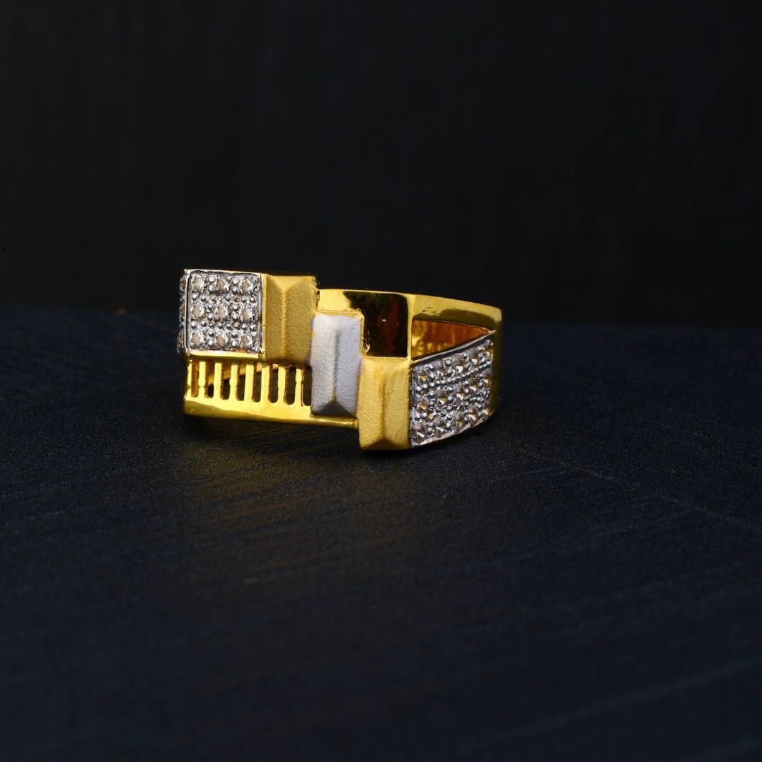 22Kt Gold Designer Ring For Men