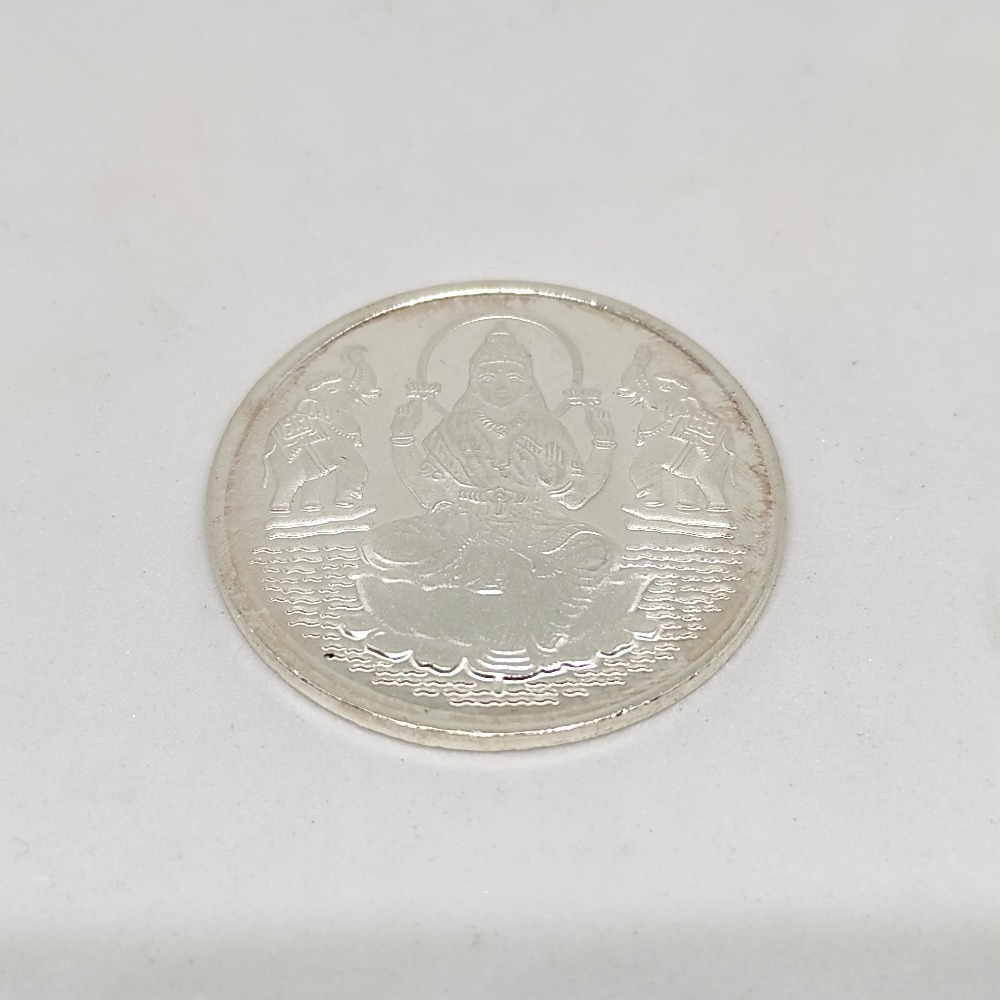 Silver Lakshmiji Coin