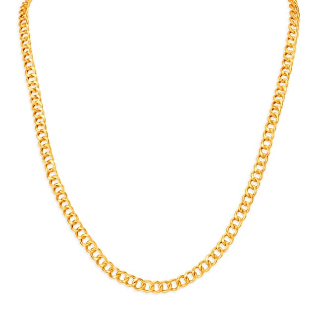 Plain Gold Plain Lightweight Chain