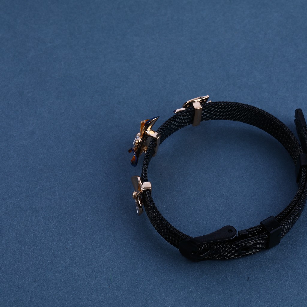 18kt Women's Leather Bracelet LLKB04