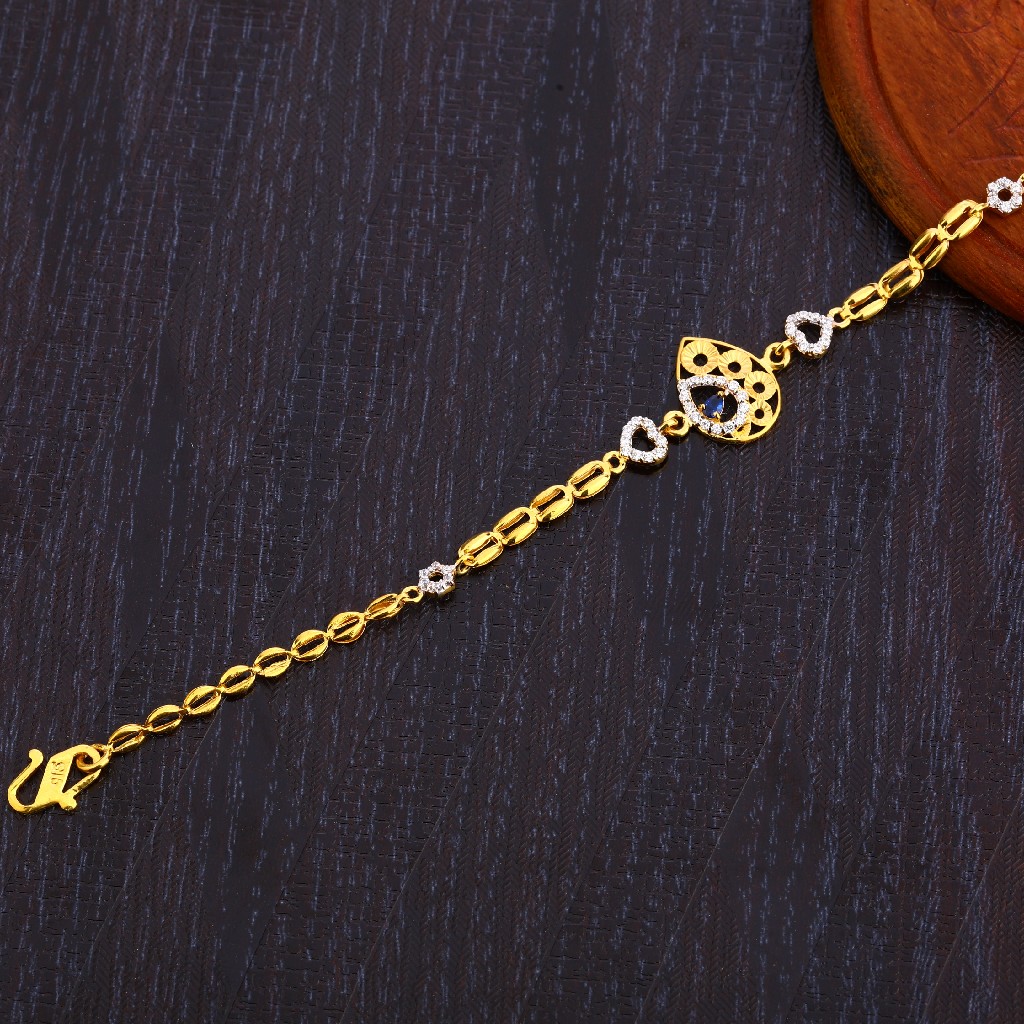 22CT Gold Hallmark Classic Women's Bracelet LB298