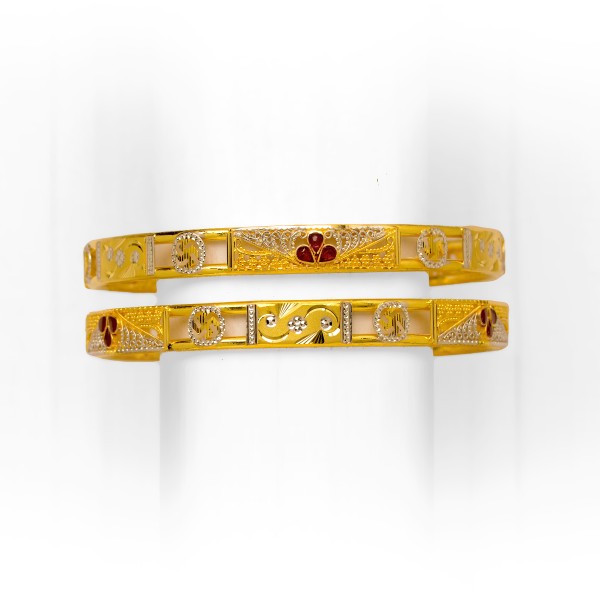 22KT DESIGNER GOLD COPPER KADLI