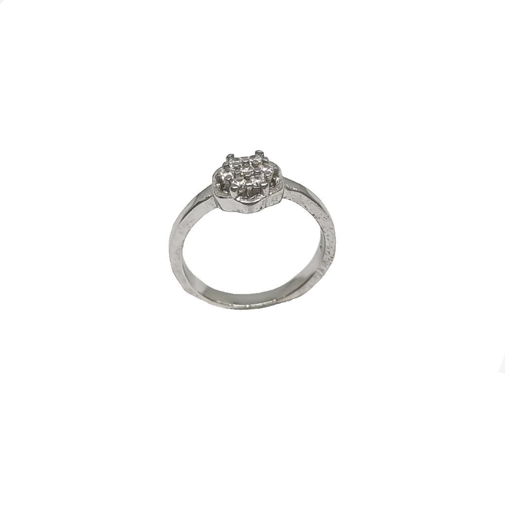Floral Simple Ring In 925 Sterling Silver MGA - LRS4856
