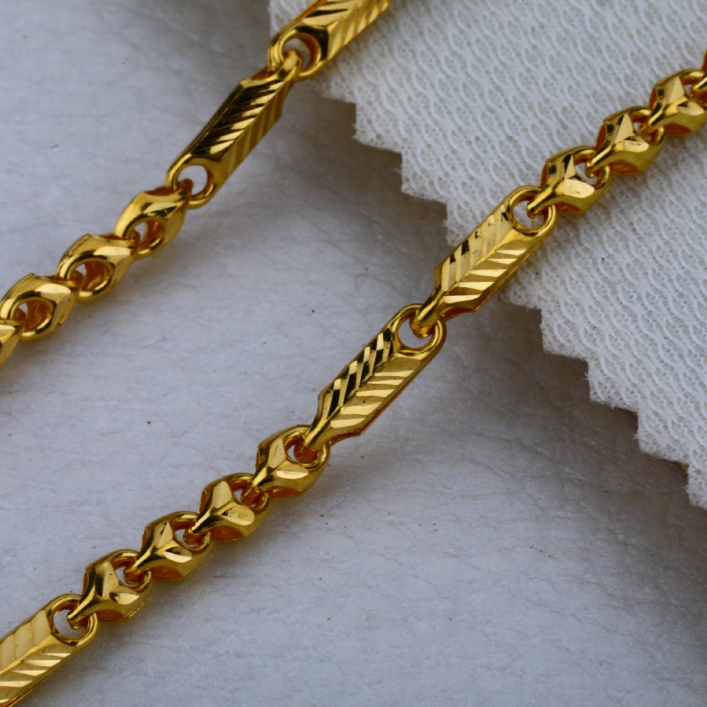 22KT Gold Hallmark Exclusive Mens Chock Chain MCH09