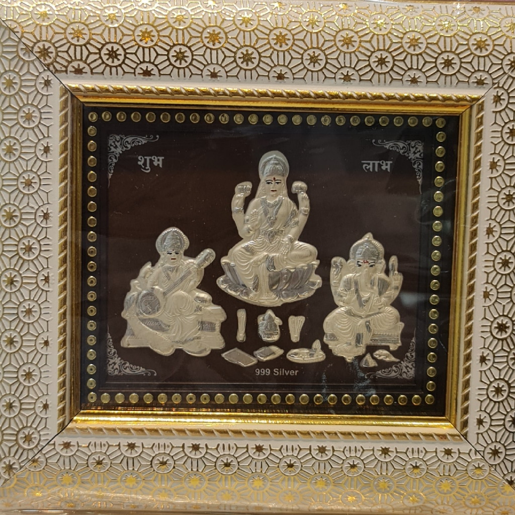 999 purity silver frame