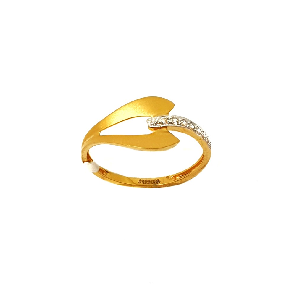 22K Gold Modern Ring MGA - LRG0466