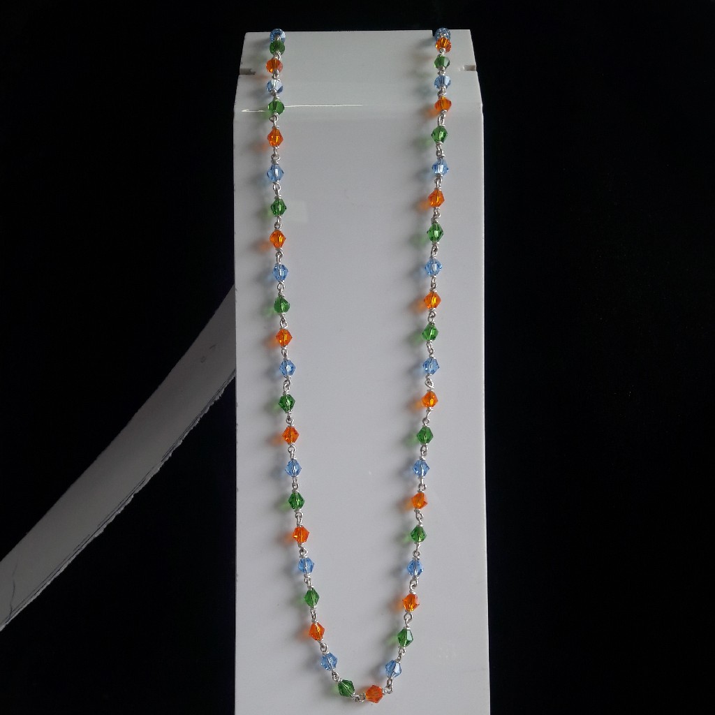 Buy quality silver kalar moti mala in 
